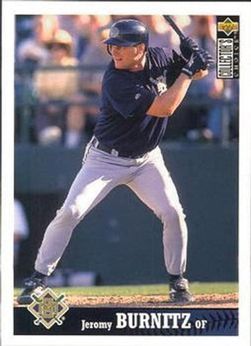 #374 Jeromy Burnitz - Milwaukee Brewers - 1997 Collector's Choice Baseball
