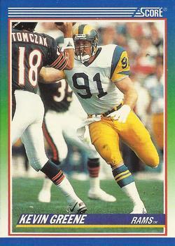 #374 Kevin Greene - Los Angeles Rams - 1990 Score Football