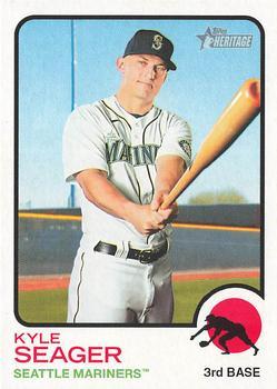 #374 Kyle Seager - Seattle Mariners - 2022 Topps Heritage Baseball