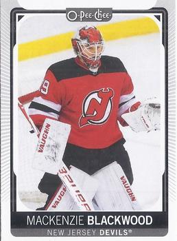 #374 Mackenzie Blackwood - New Jersey Devils - 2021-22 O-Pee-Chee Hockey