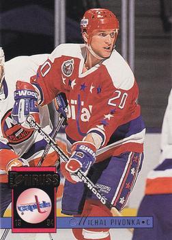 #374 Michal Pivonka - Washington Capitals - 1993-94 Donruss Hockey