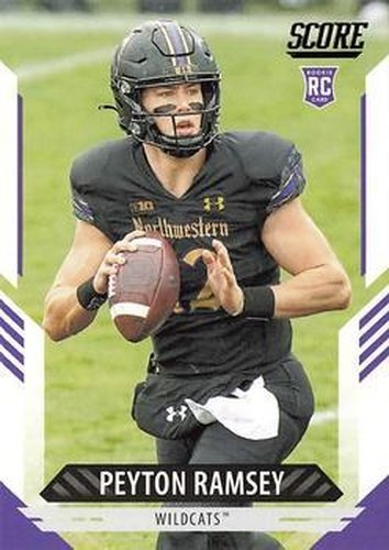 #374 Peyton Ramsey - Northwestern Wildcats - 2021 Score Football