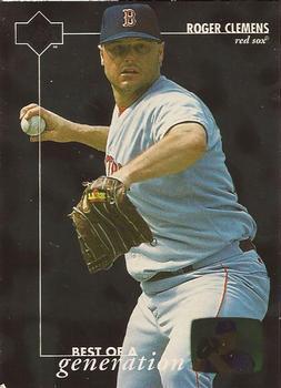 #374 Roger Clemens - Boston Red Sox - 1996 Upper Deck Baseball