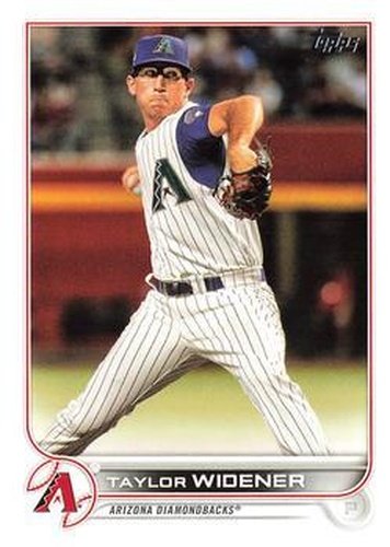 #374 Taylor Widener - Arizona Diamondbacks - 2022 Topps Baseball