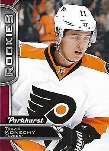 #374 Travis Konecny - Philadelphia Flyers - 2016-17 Parkhurst - Red Hockey