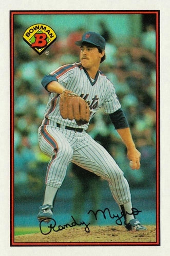 #374 Randy Myers - New York Mets - 1989 Bowman Baseball