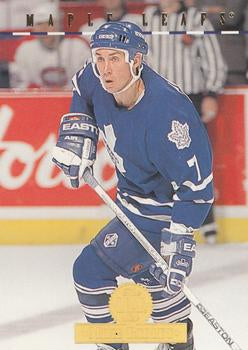 #374 Mike Ridley - Toronto Maple Leafs - 1994-95 Leaf Hockey