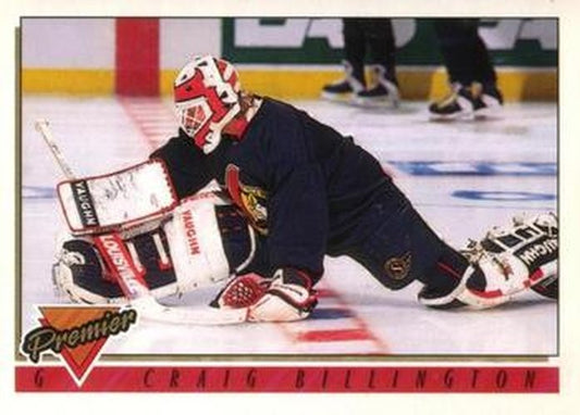 #374 Craig Billington - Ottawa Senators - 1993-94 O-Pee-Chee Premier Hockey