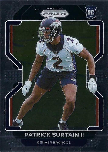 #374 Patrick Surtain II - Denver Broncos - 2021 Panini Prizm Football
