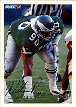 #374 William Perry - Philadelphia Eagles - 1994 Fleer Football