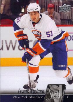 #374 Frans Nielsen - New York Islanders - 2010-11 Upper Deck Hockey