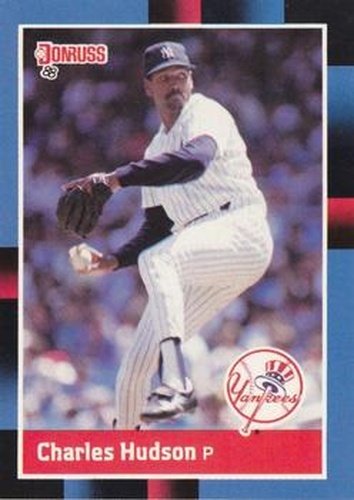 #374 Charles Hudson - New York Yankees - 1988 Donruss Baseball
