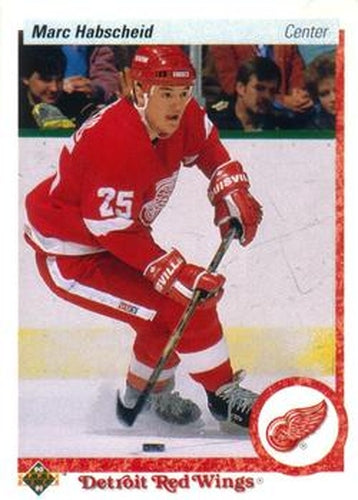 #374 Marc Habscheid - Detroit Red Wings - 1990-91 Upper Deck Hockey