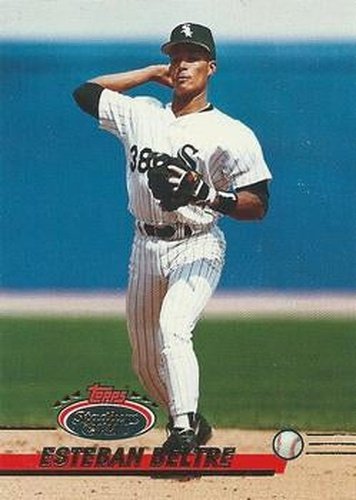 #375 Esteban Beltre - Chicago White Sox - 1993 Stadium Club Baseball