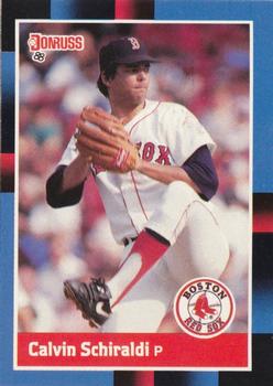 #375 Calvin Schiraldi - Boston Red Sox - 1988 Donruss Baseball
