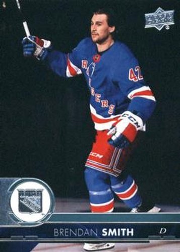#375 Brendan Smith - New York Rangers - 2017-18 Upper Deck Hockey