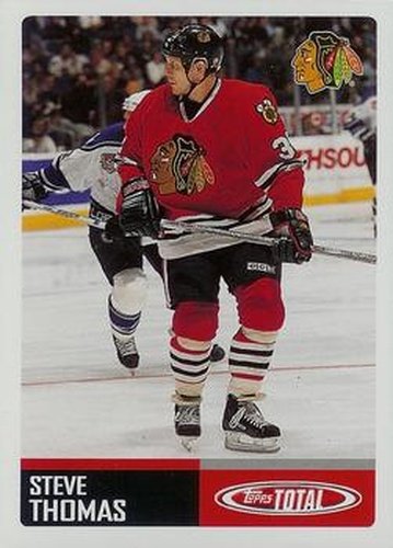 #375 Steve Thomas - Chicago Blackhawks - 2002-03 Topps Total Hockey