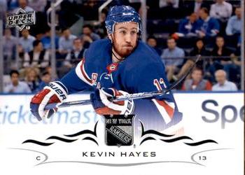 #375 Kevin Hayes - New York Rangers - 2018-19 Upper Deck Hockey