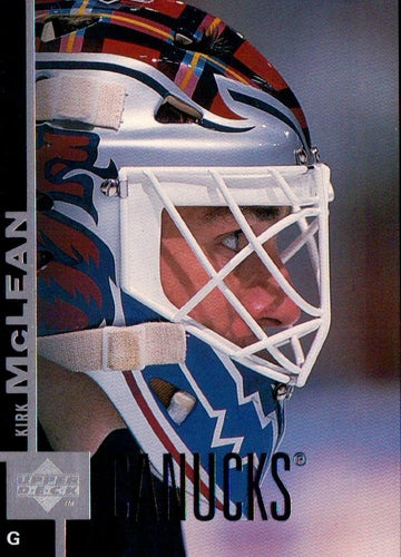 #375 Kirk McLean - Vancouver Canucks - 1997-98 Upper Deck Hockey
