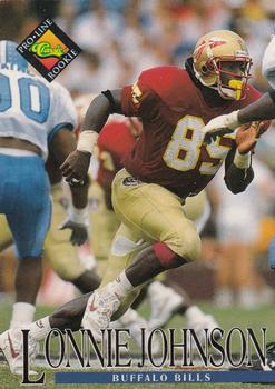 #375 Lonnie Johnson - Buffalo Bills - 1994 Pro Line Live Football
