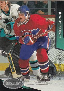 #375 Benoit Brunet - Montreal Canadiens - 1993-94 Parkhurst Hockey