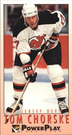 #375 Tom Chorske - New Jersey Devils - 1993-94 Fleer PowerPlay Hockey