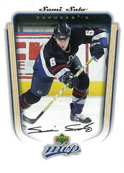 #375 Sami Salo - Vancouver Canucks - 2005-06 Upper Deck MVP Hockey