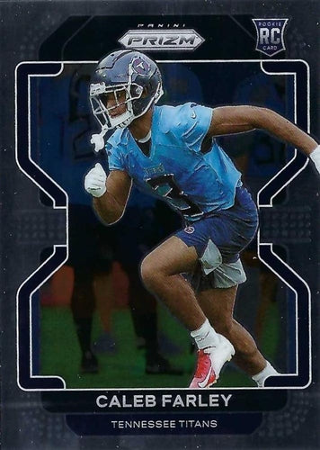 2021 Panini Prizm CALEB FARLEY #375 Rookie RC Tennessee Titans