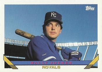 #375 Wally Joyner - Kansas City Royals - 1993 Topps Baseball