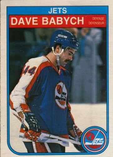 #375 Dave Babych - Winnipeg Jets - 1982-83 O-Pee-Chee Hockey