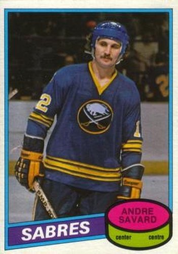 #375 Andre Savard - Buffalo Sabres - 1980-81 O-Pee-Chee Hockey