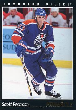 #375 Scott Pearson - Edmonton Oilers - 1993-94 Pinnacle Hockey