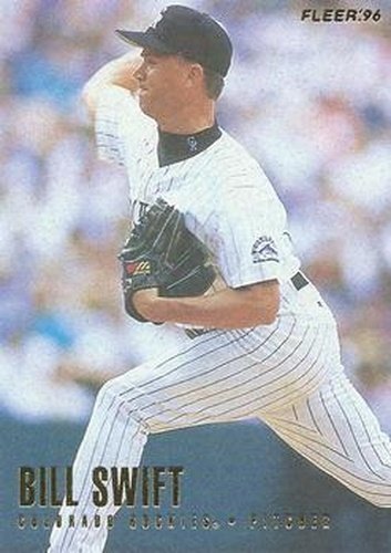 #375 Bill Swift - Colorado Rockies - 1996 Fleer Baseball