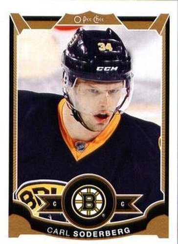 #375 Carl Soderberg - Boston Bruins - 2015-16 O-Pee-Chee Hockey