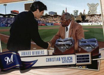 #375 Christian Yelich - Milwaukee Brewers - 2019 Topps Big League Baseball
