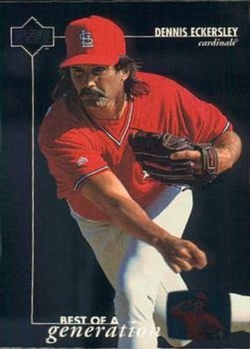 #375 Dennis Eckersley - St. Louis Cardinals - 1996 Upper Deck Baseball