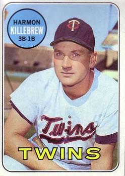 #375 Harmon Killebrew - Minnesota Twins - 1969 Topps Baseball