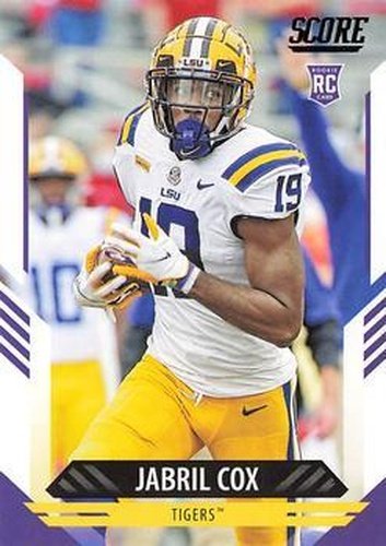 #375 Jabril Cox - LSU Tigers - 2021 Score Football