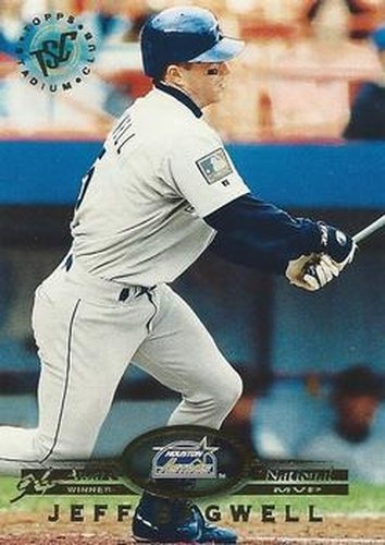 #375 Jeff Bagwell - Houston Astros - 1995 Stadium Club Baseball