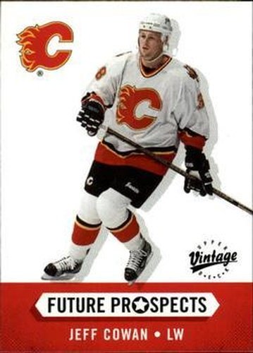 #375 Jeff Cowan - Calgary Flames - 2000-01 Upper Deck Vintage Hockey