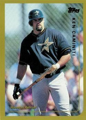 #375 Ken Caminiti - Houston Astros - 1999 Topps Baseball