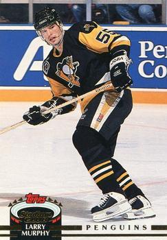 #375 Larry Murphy - Pittsburgh Penguins - 1992-93 Stadium Club Hockey