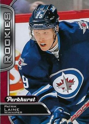 #375 Patrik Laine - Winnipeg Jets - 2016-17 Parkhurst - Red Hockey