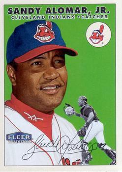 #375 Sandy Alomar, Jr. - Cleveland Indians - 2000 Fleer Tradition Baseball