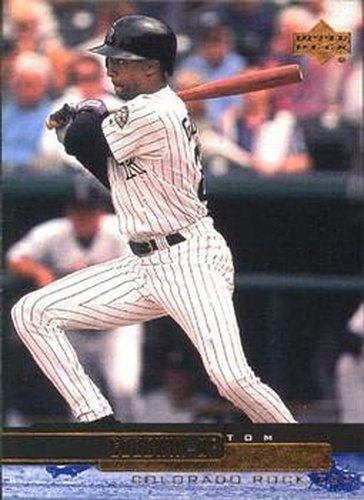 #375 Tom Goodwin - Colorado Rockies - 2000 Upper Deck Baseball