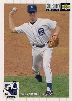 #375 Travis Fryman - Detroit Tigers - 1994 Collector's Choice Baseball