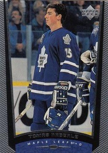#375 Tomas Kaberle - Toronto Maple Leafs - 1998-99 Upper Deck Hockey