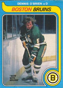 #375 Dennis O'Brien - Boston Bruins - 1979-80 O-Pee-Chee Hockey