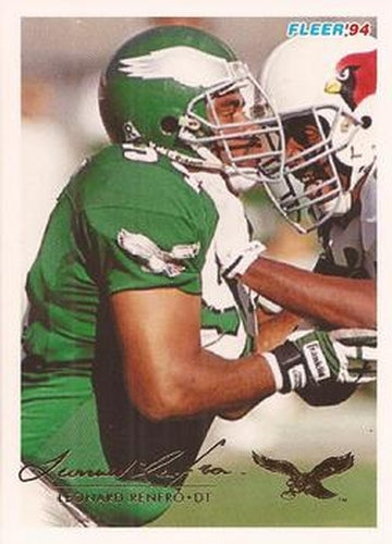 #375 Leonard Renfro - Philadelphia Eagles - 1994 Fleer Football