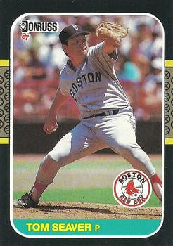 #375 Tom Seaver - Boston Red Sox - 1987 Donruss Baseball